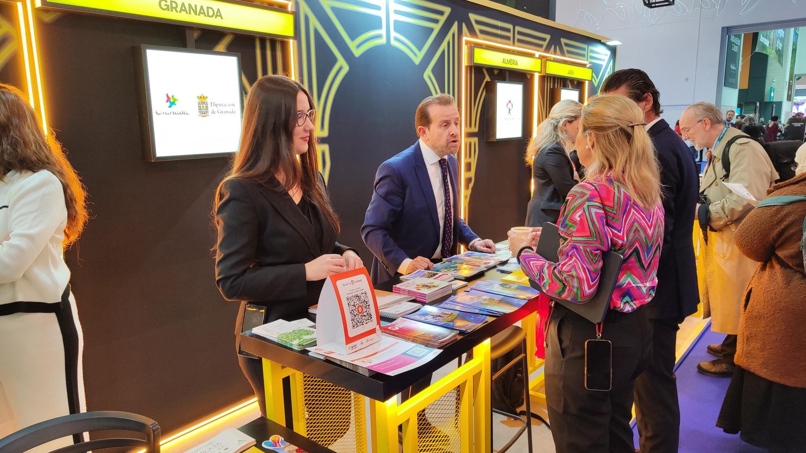 Stand de Granada en la feria de turismo de la WTM