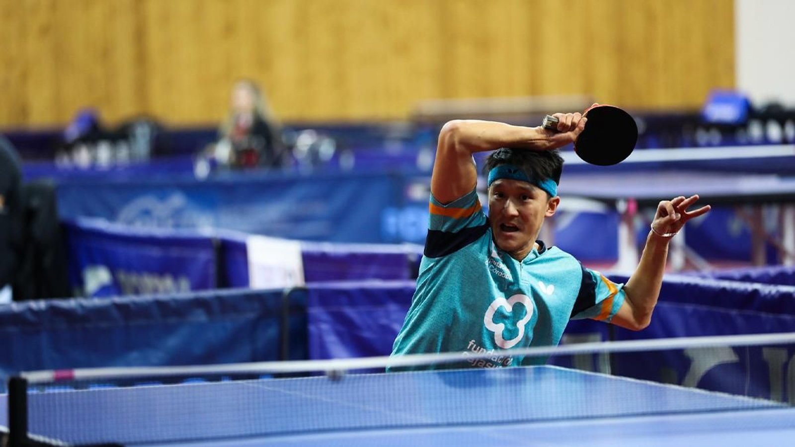 Diogo Chen, uno de los palistas del Cajasur Priego.