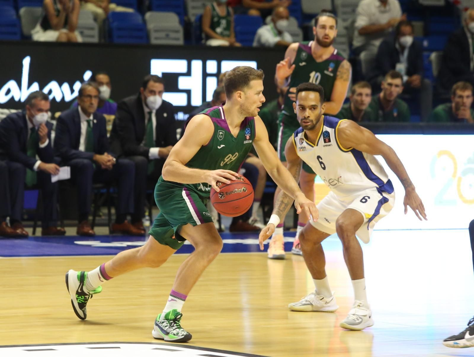 Las fotos del Unicaja - Boulogne Metropolitans 92