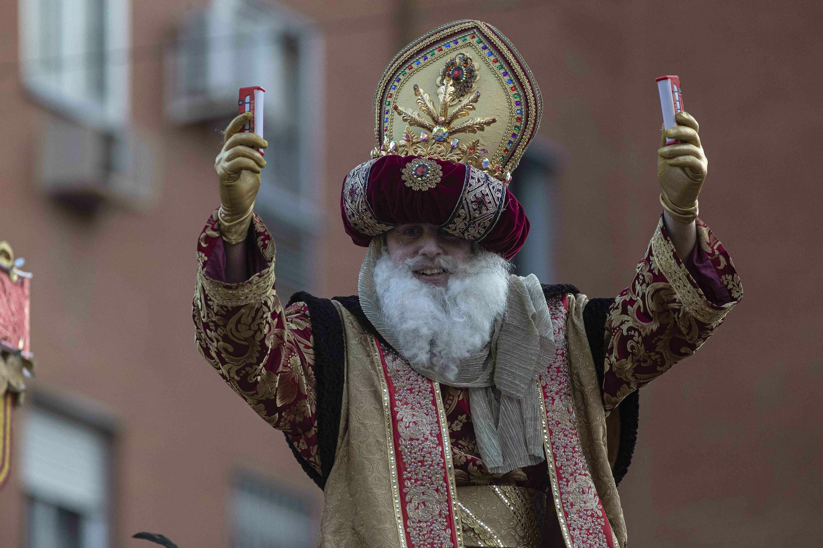 La Cabalgata de los Reyes Magos de Sevilla, en imágenes