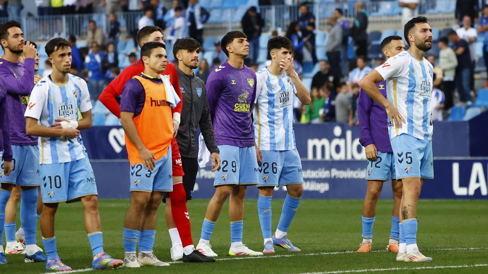 Las fotos del Málaga CF-Córdoba