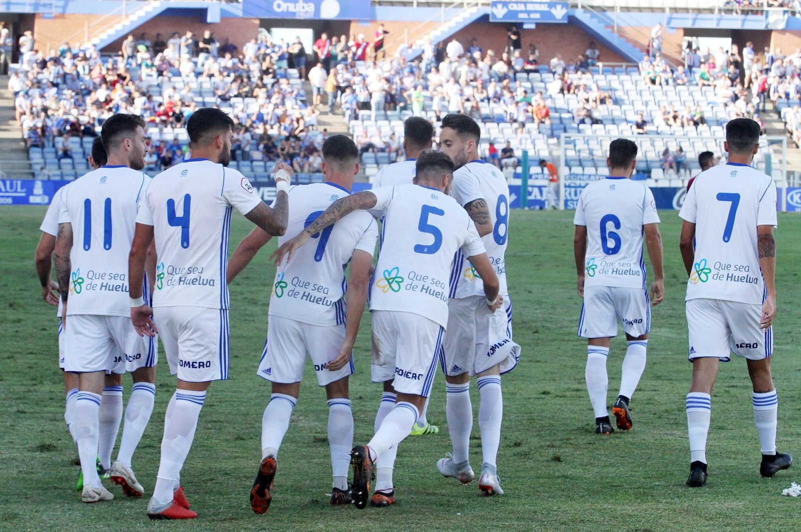 Imágenes del Recreativo de Huelva-Jumilla