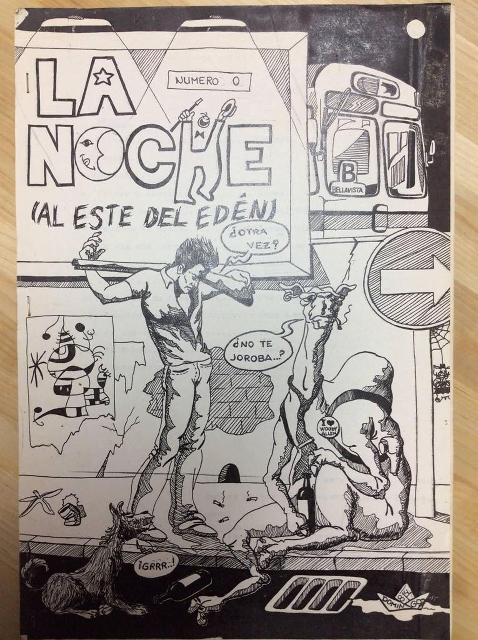 Algunas de aquellas primeras ilustraciones de juventud.