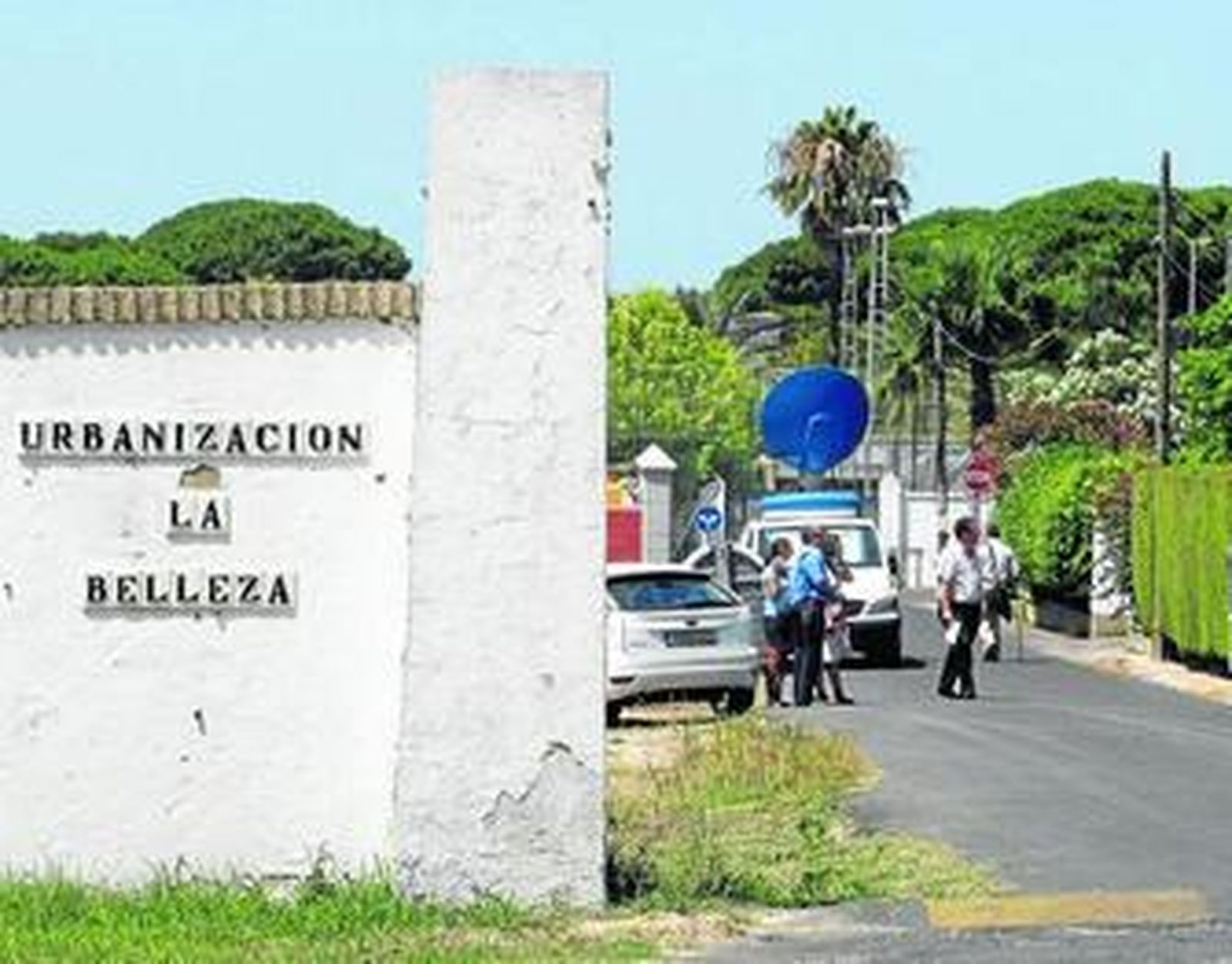 La urbanización La Belleza está ubicada en el inicio de la carretera de El Puerto a Sanlúcar.