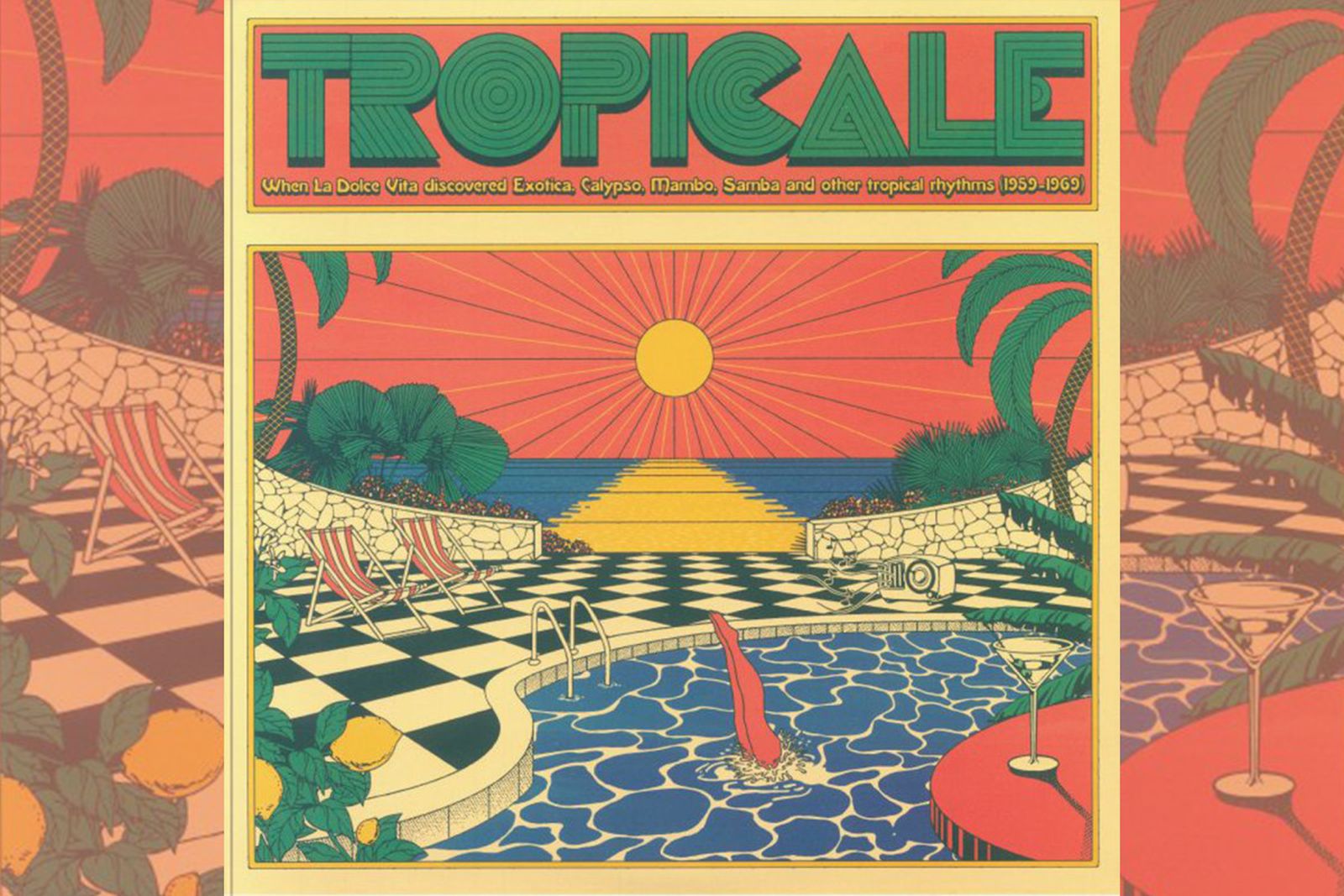 Portada del disco recopilatorio 'Tropicale' (CAM Sugar).