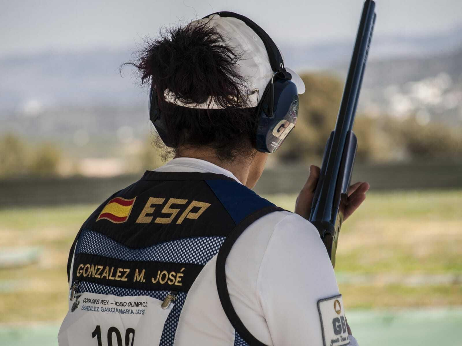 Histórico bronce de Mª José González en la Copa del Rey.