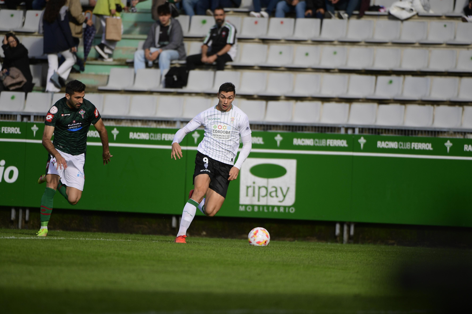 Las imágenes del Racing Ferrol - Córdoba CF en A Malata