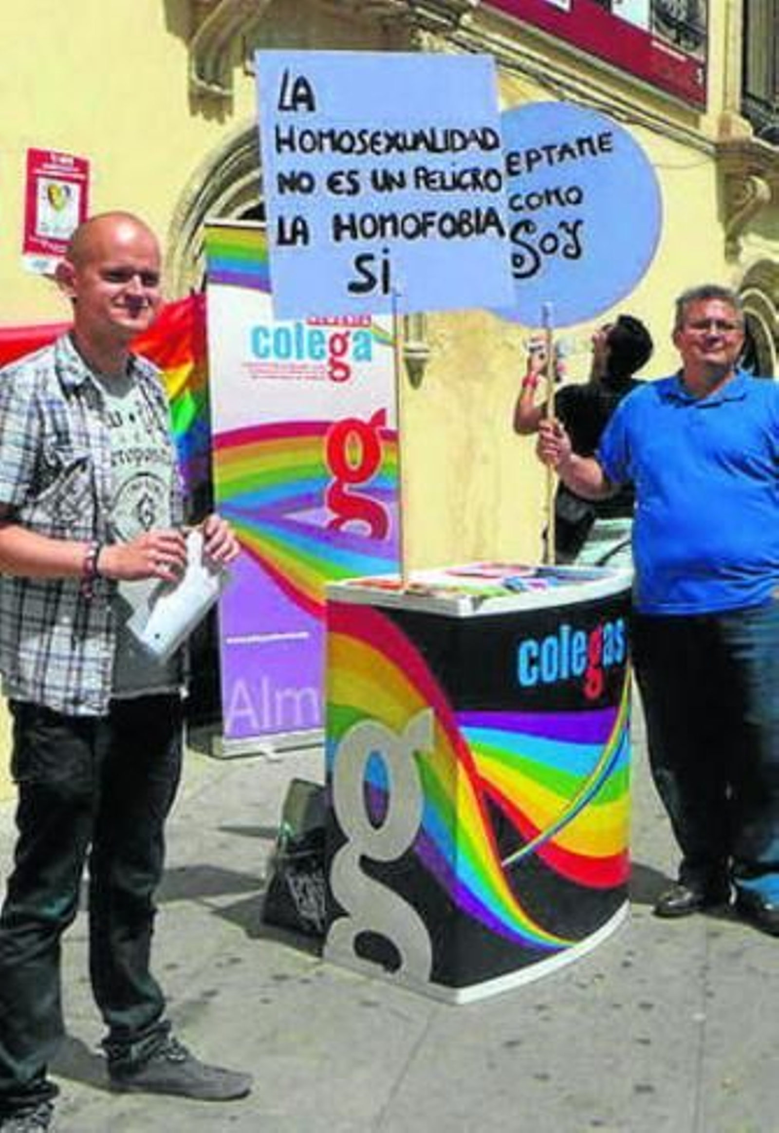 Estand de la asociación Colega.