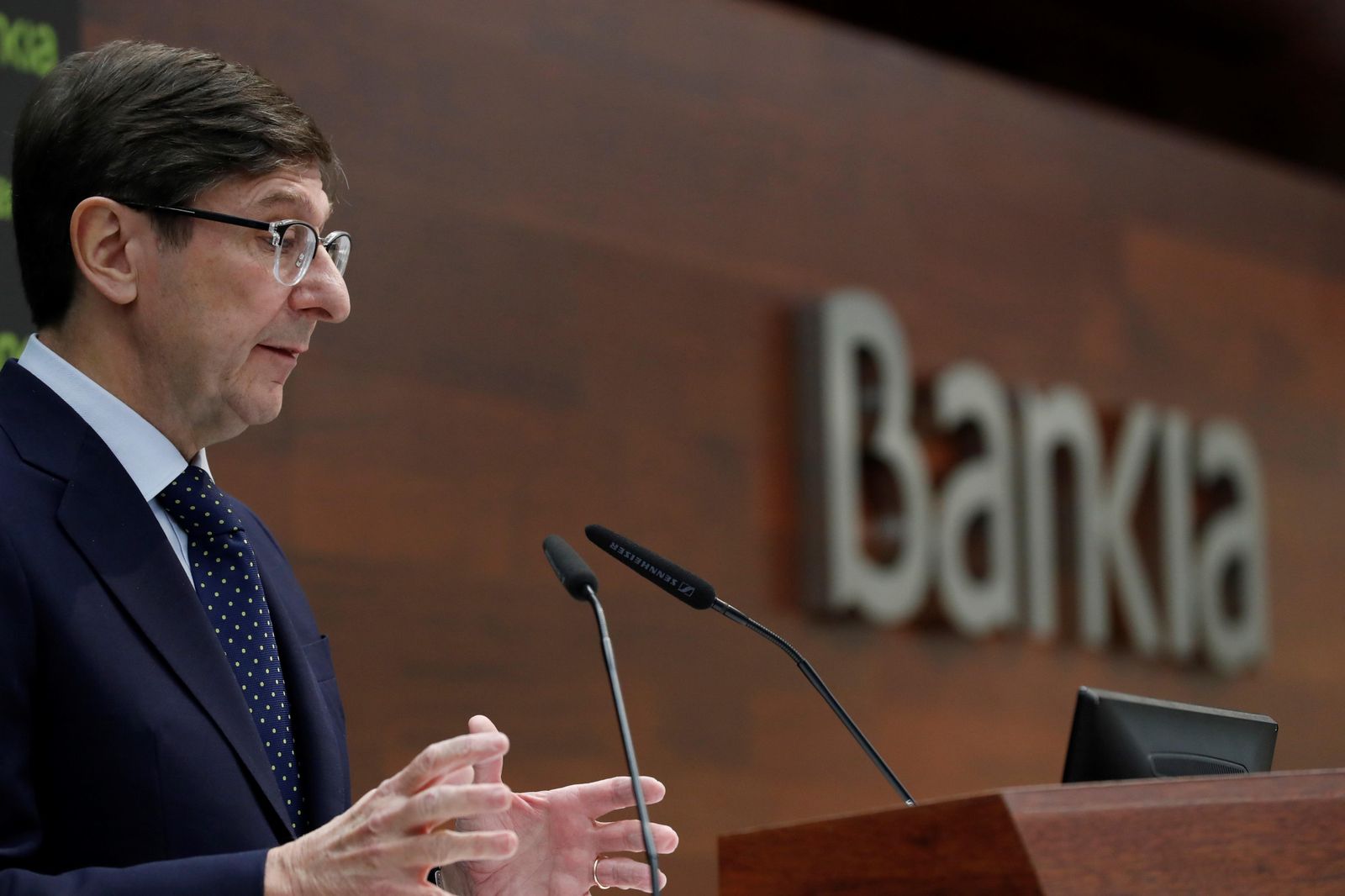 El presidente de Bankia, José Ignacio Goirigolzarri.