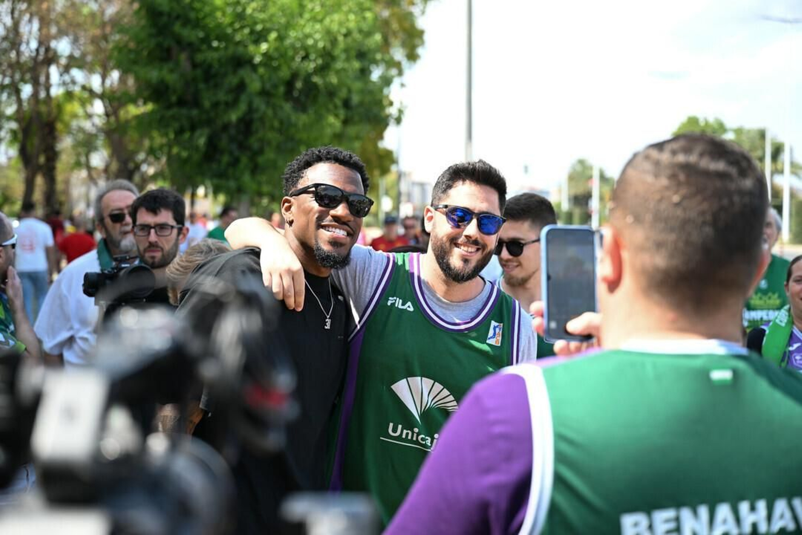 Las fotos del UCAM Murcia - Unicaja, 3º partido de semifinales de la ACB