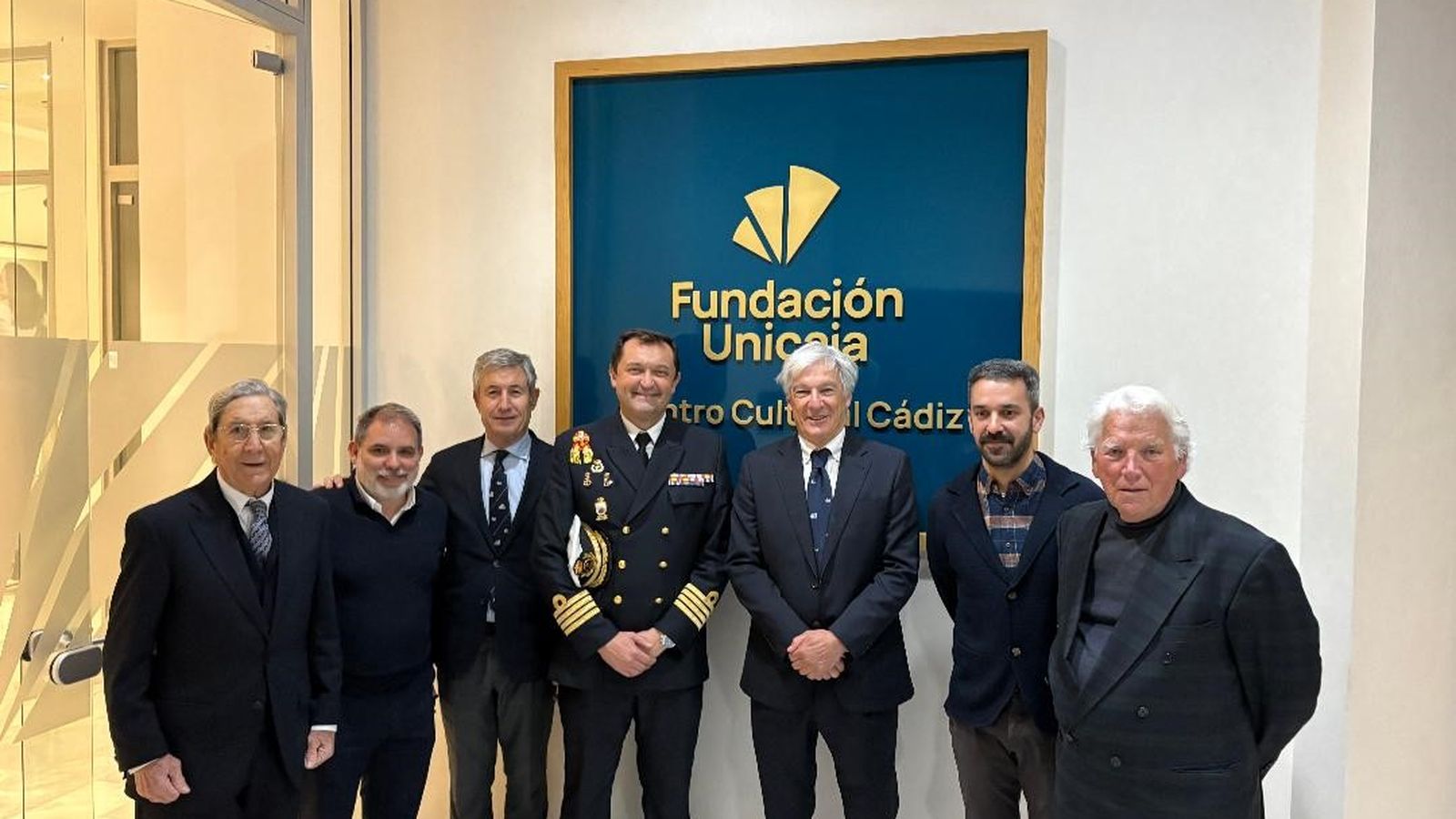 José Ramón Pérez Díaz Arlesi, Agustín Paloma, Juan Manuel Pérez Dorao, José María de la Puente, Javier Vela y Hans Josef Artz.