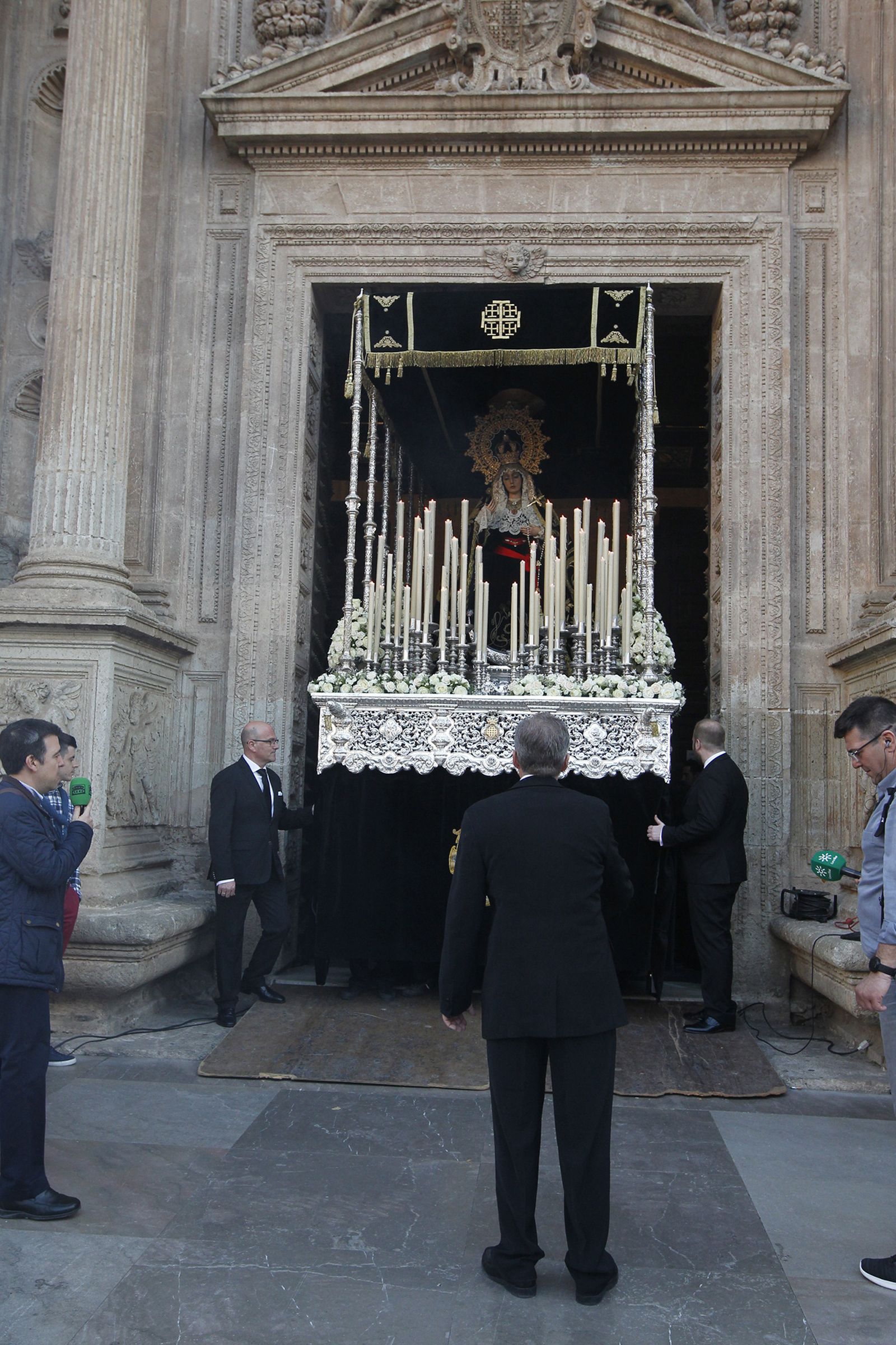 Imágenes de la Procesión del Entierro, Viernes Santo. Semana Santa Almería 2019
