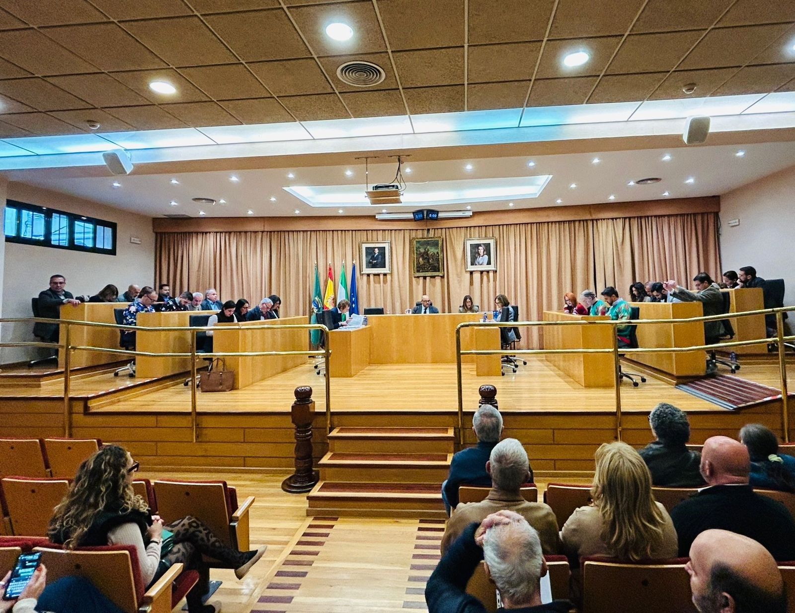 Pleno en el Ayuntamiento de Vélez -Málaga