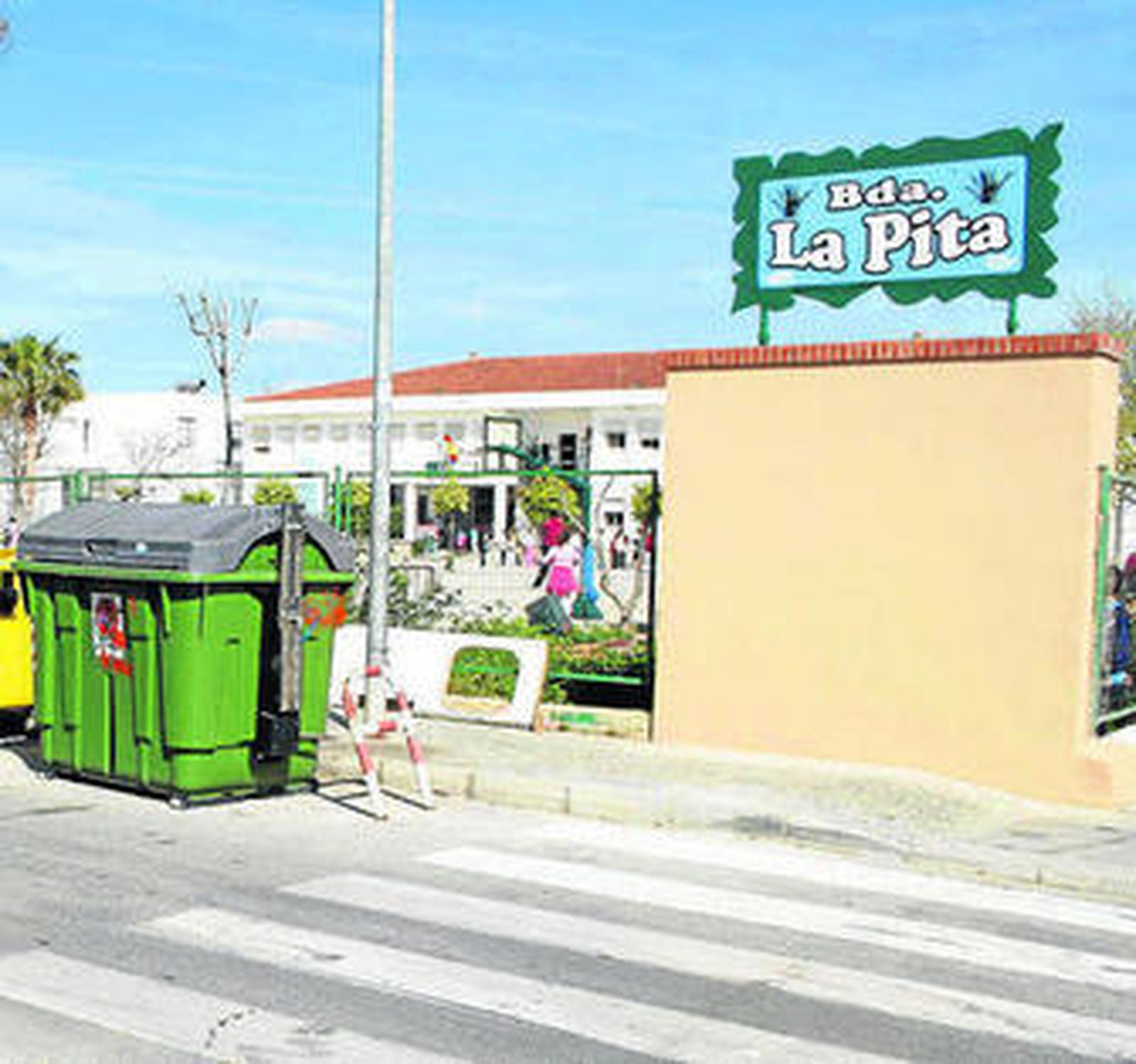 Imagen de la barriada de La Pita.