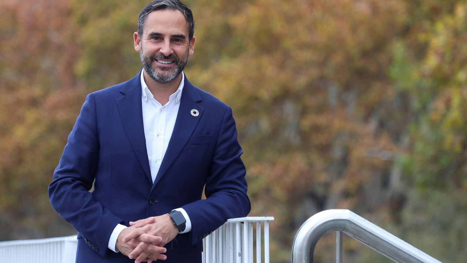 Dani Pérez posa tras la entrevista con 'Málaga Hoy'. Dani Pérez posa tras la entrevista con 'Málaga Hoy'.