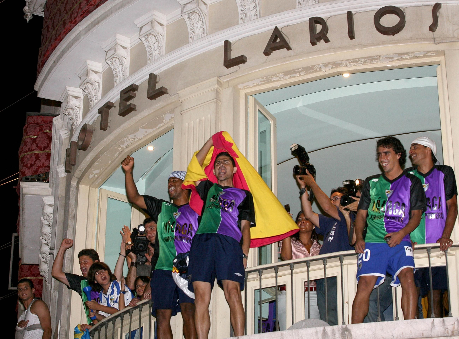 Las fotos del último ascenso del Málaga CF a Primera División
