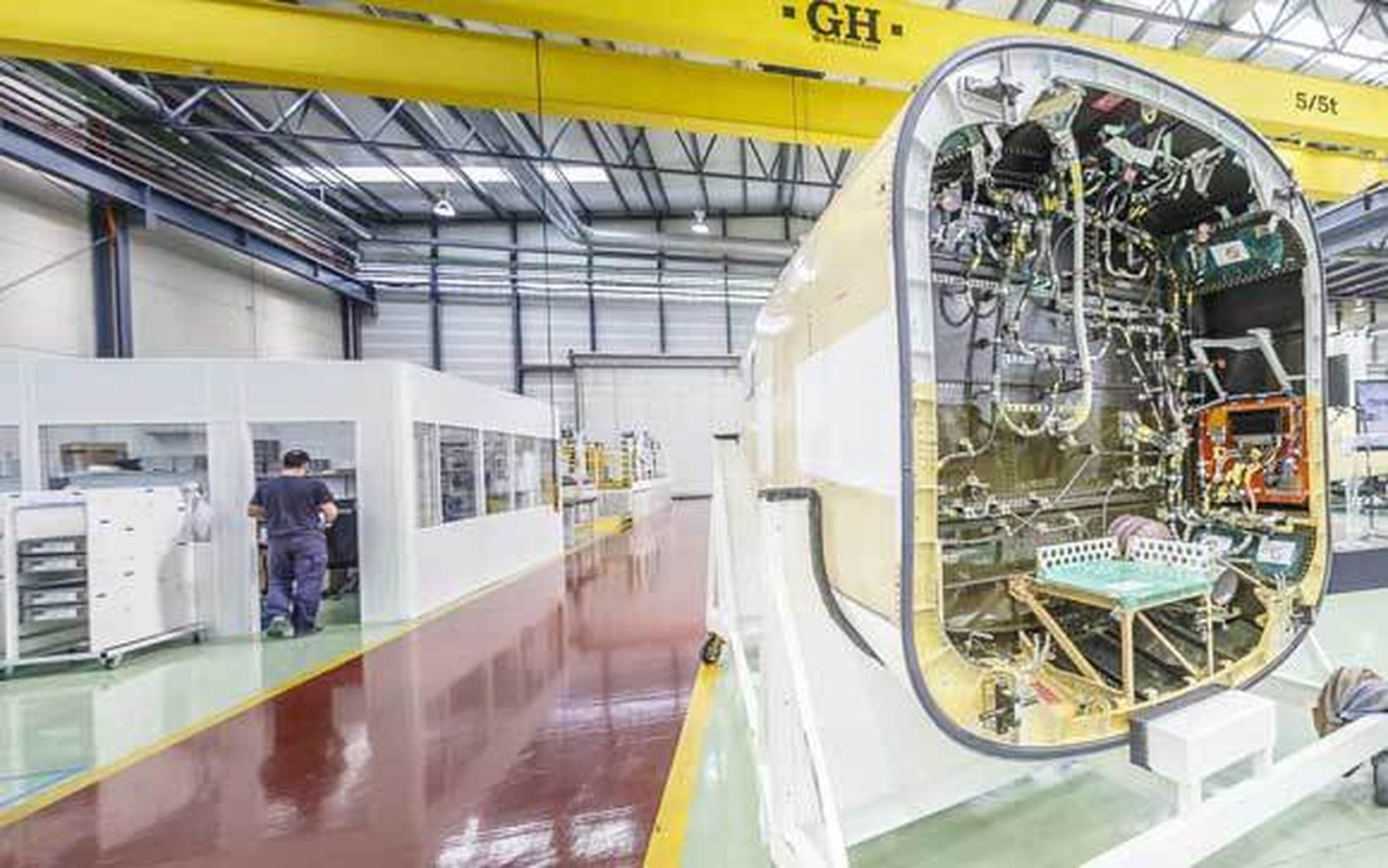 Alestis entrega el primer cono de cola del A350 XWB-1000