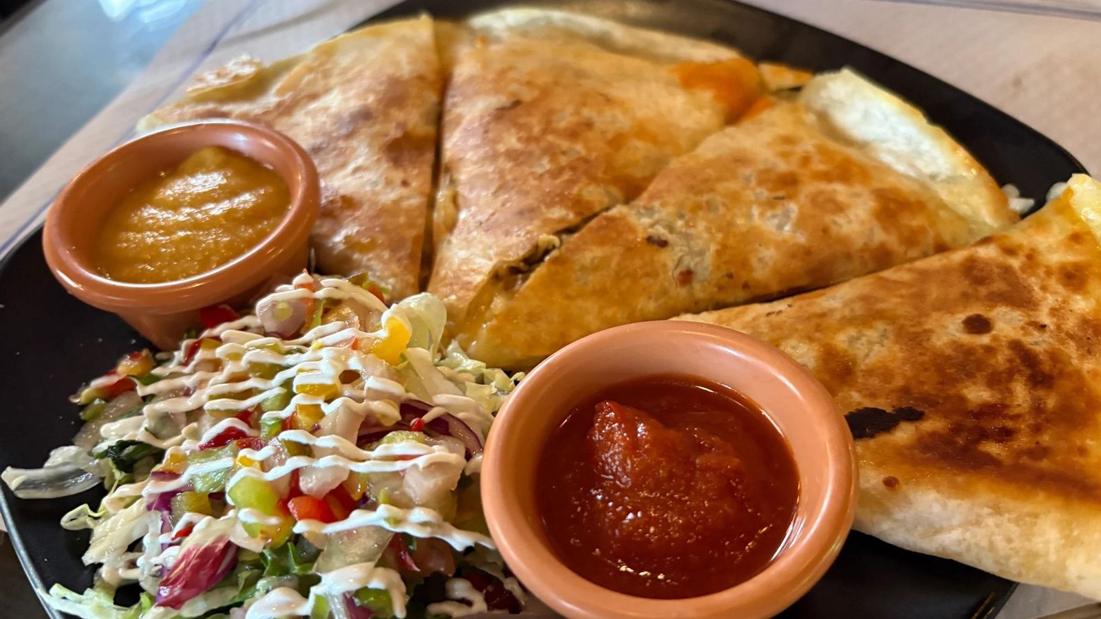 Plato del restaurante Mamalupe, en Jerez.