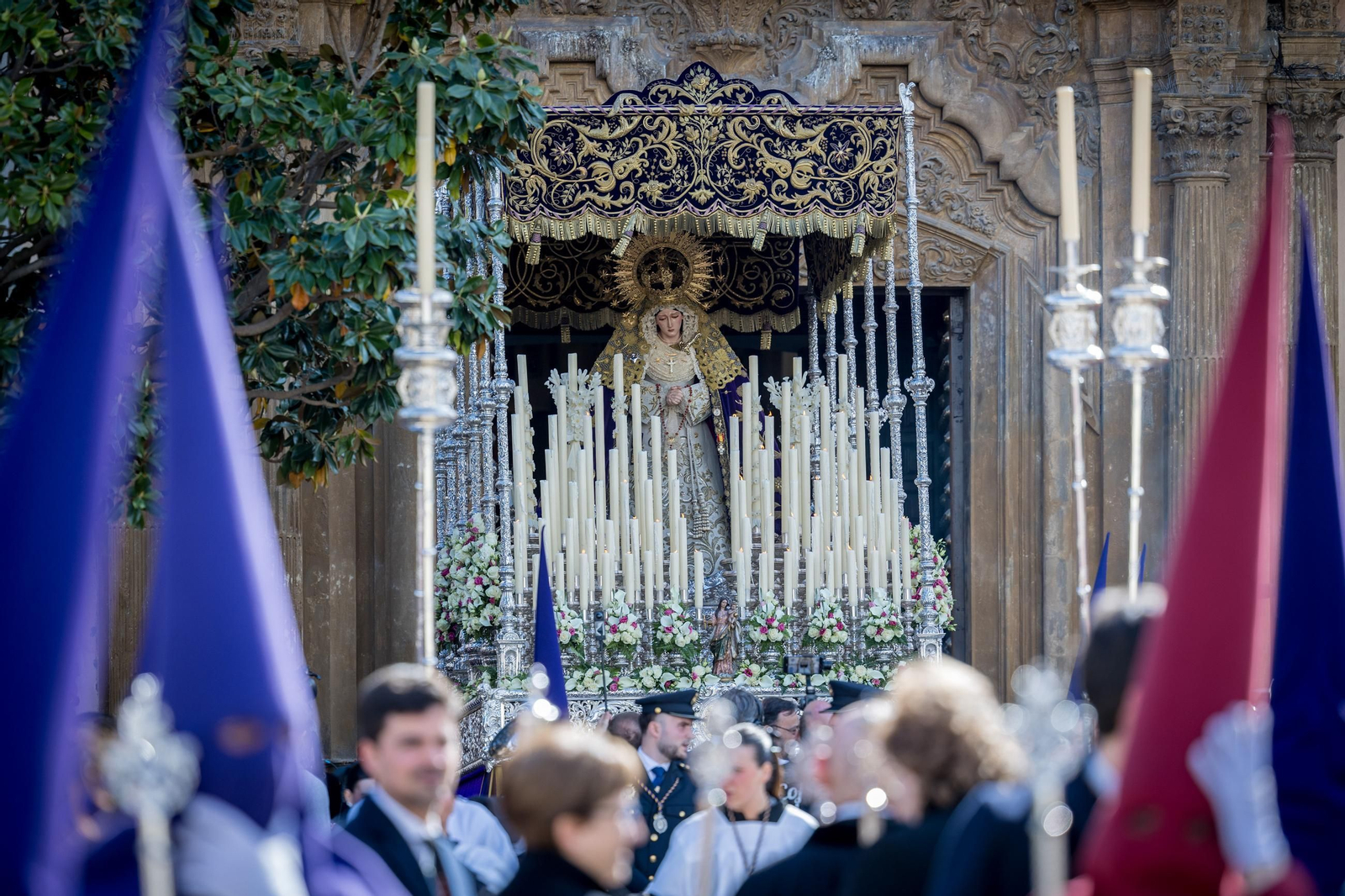 Imágenes de la salida de Columna en la Semana Santa de Cádiz 2025