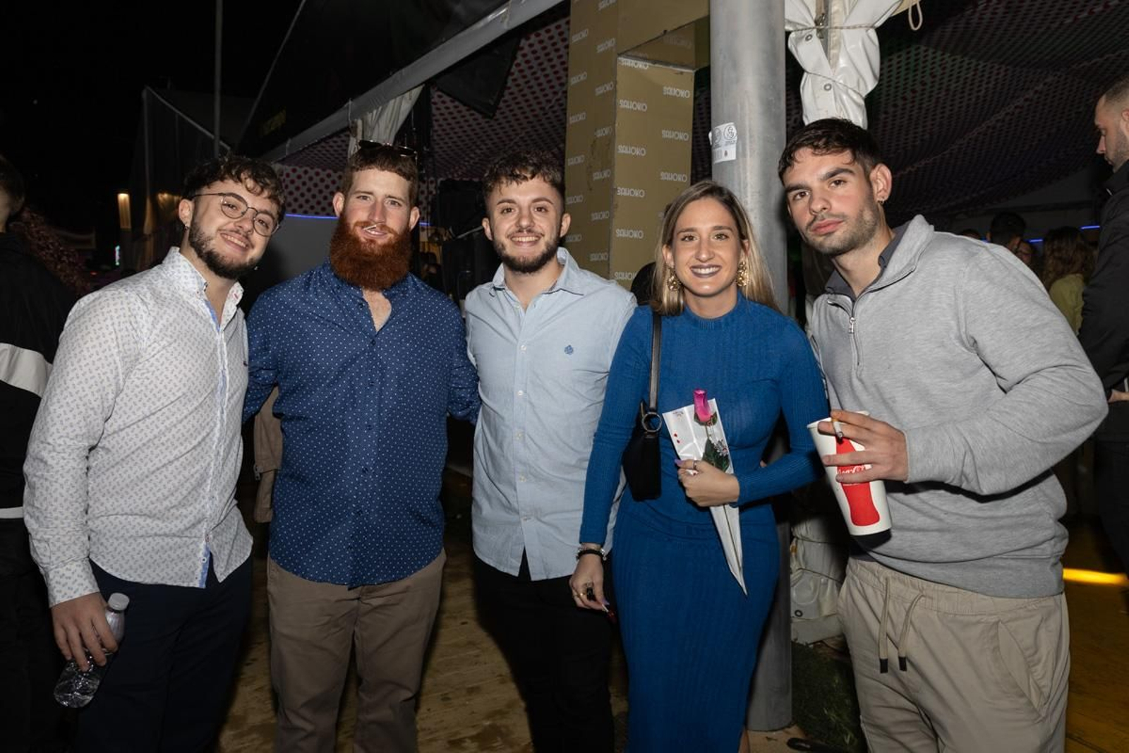 Feria de noche de San Lucas, Concierto de La Plazuela y La Mona Chita Rock, en imágenes