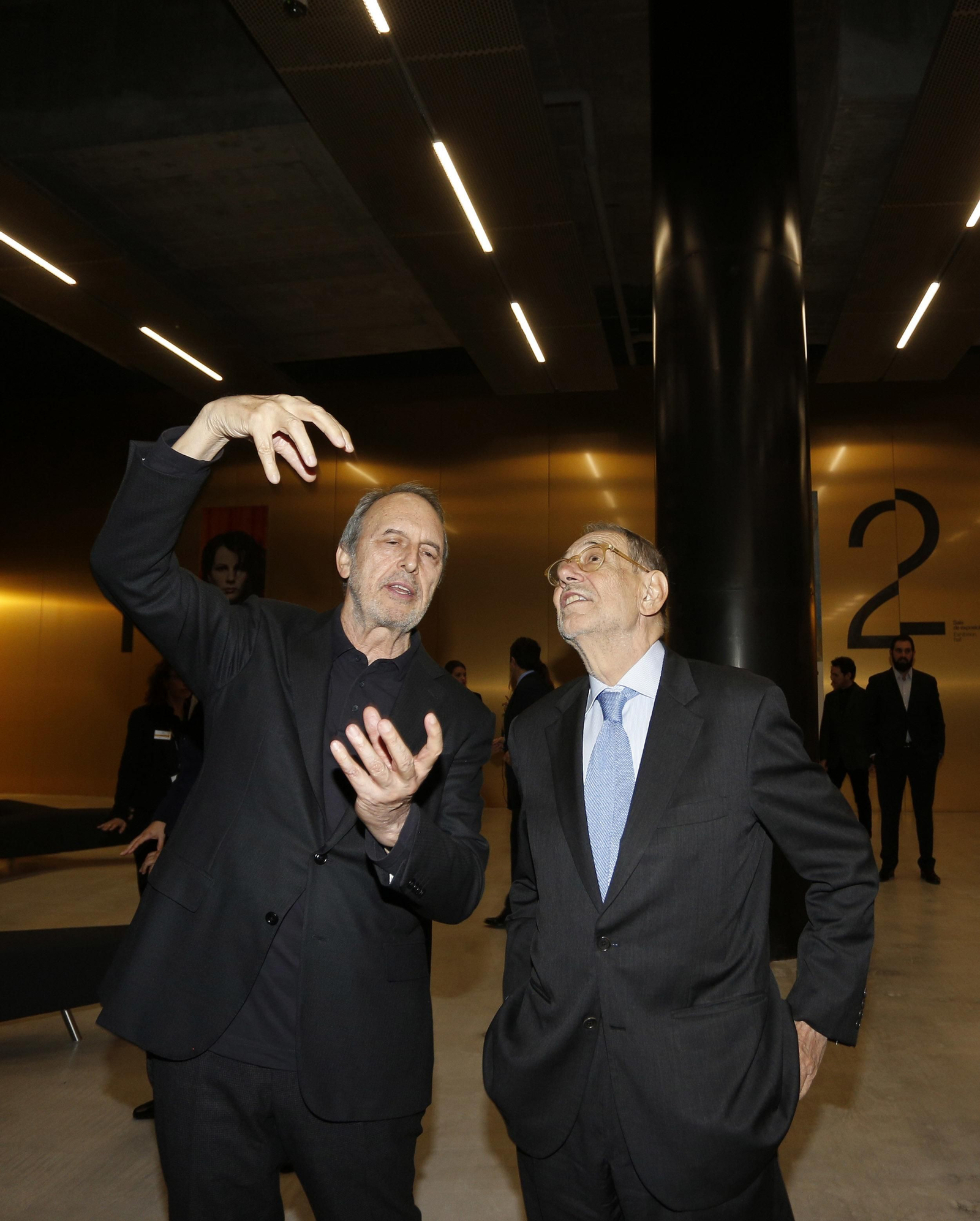 La inauguración del Caixafórum Sevilla