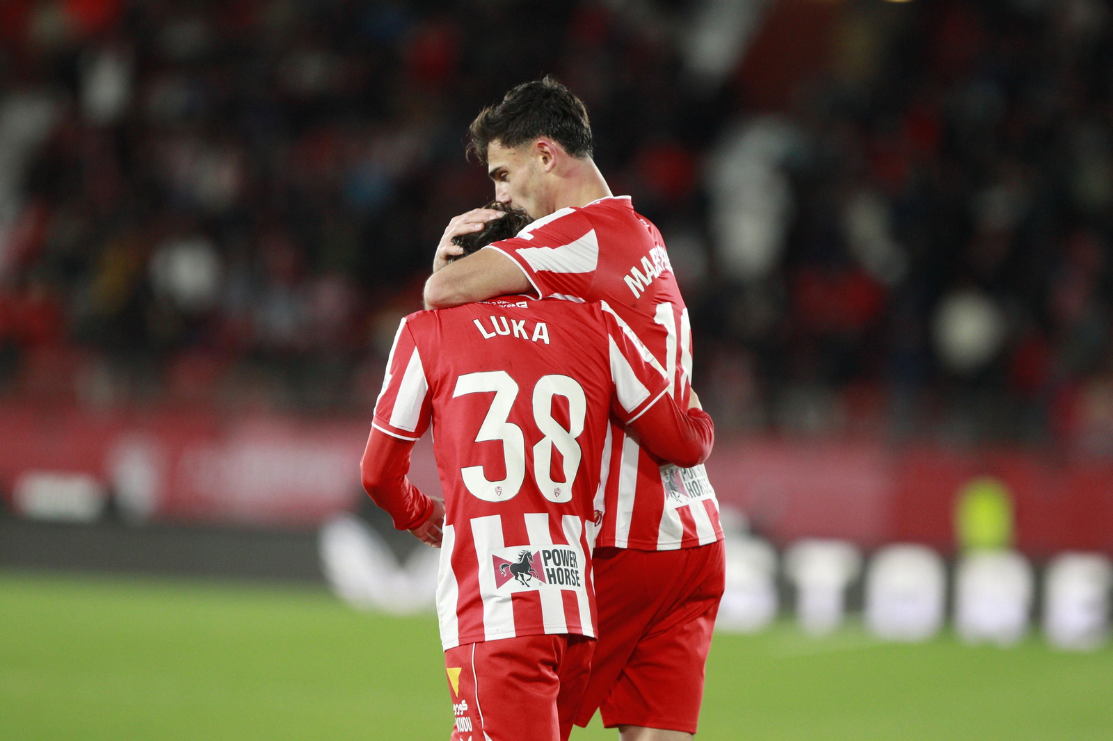 Las mejores imágenes del partido U.D. Almería-Atlético de Madrid