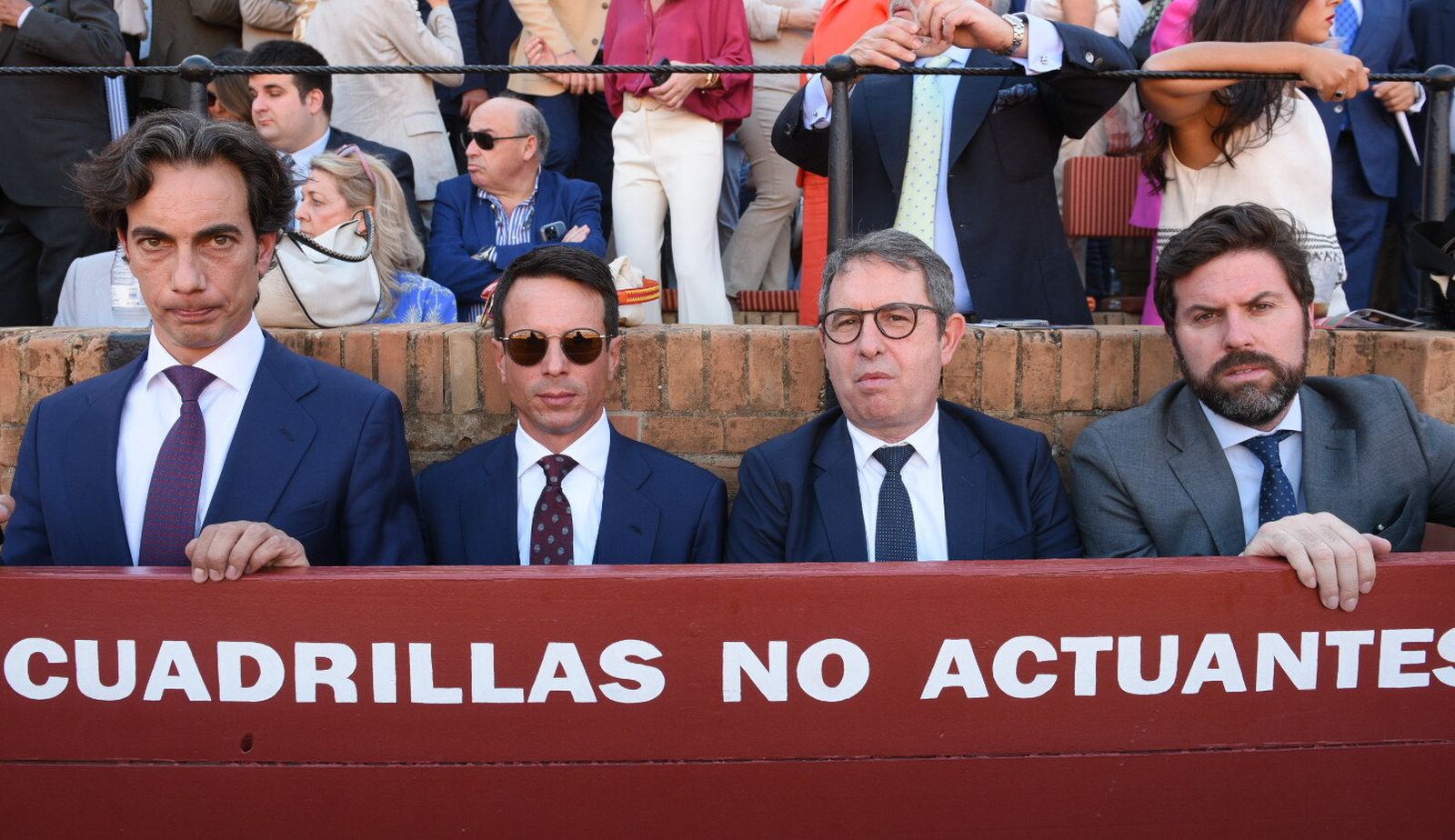 Jorge Motilla, Manuel Manzanares, Indalecio Leonsegui y Fran Vázquez