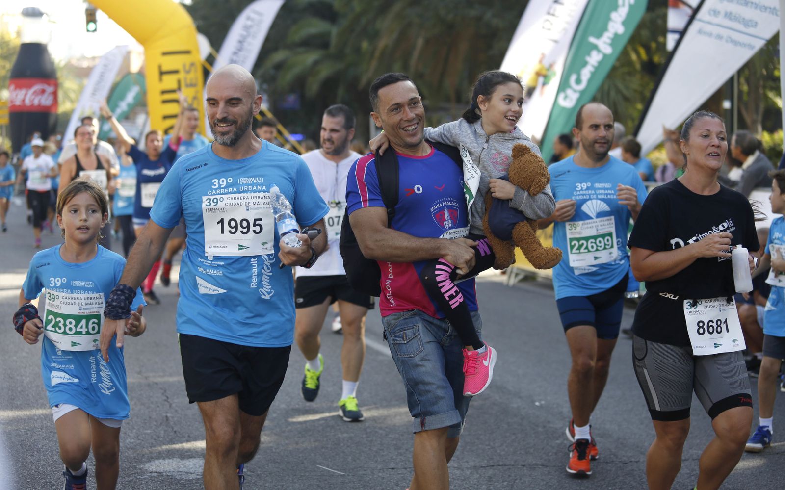 Imágenes de la Carrera Urbana Ciudad de Málaga