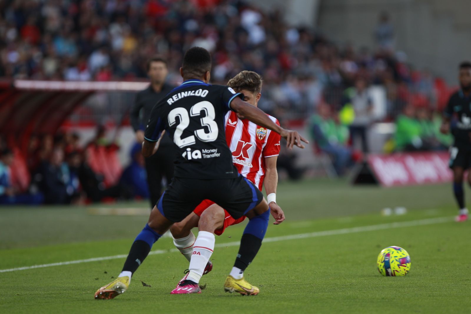Imágenes del partido U.D. Almería-Atlético de Madrid