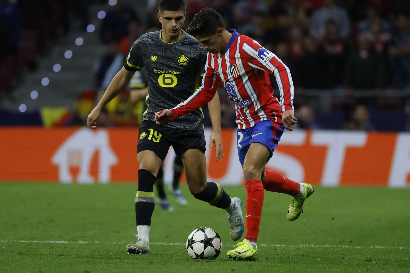 Las mejores imágenes del Atlético de Madrid en su duelo contra el Lille