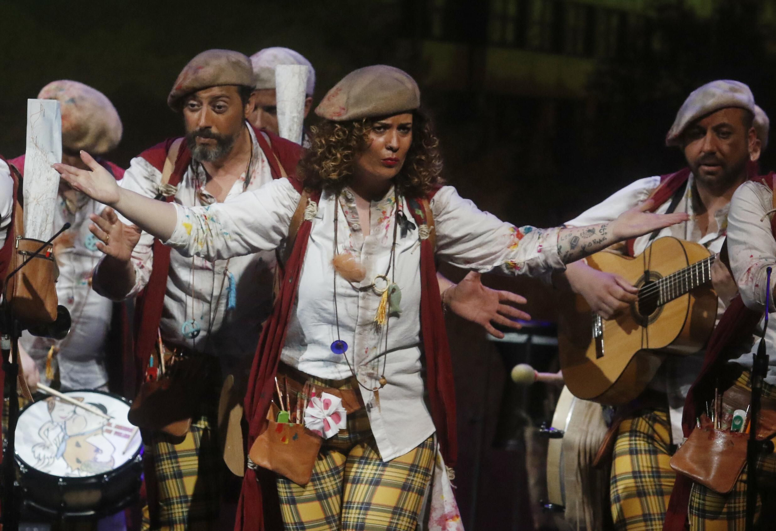 La primera sesión de preliminares del Concurso del Carnaval de Córdoba, en fotos