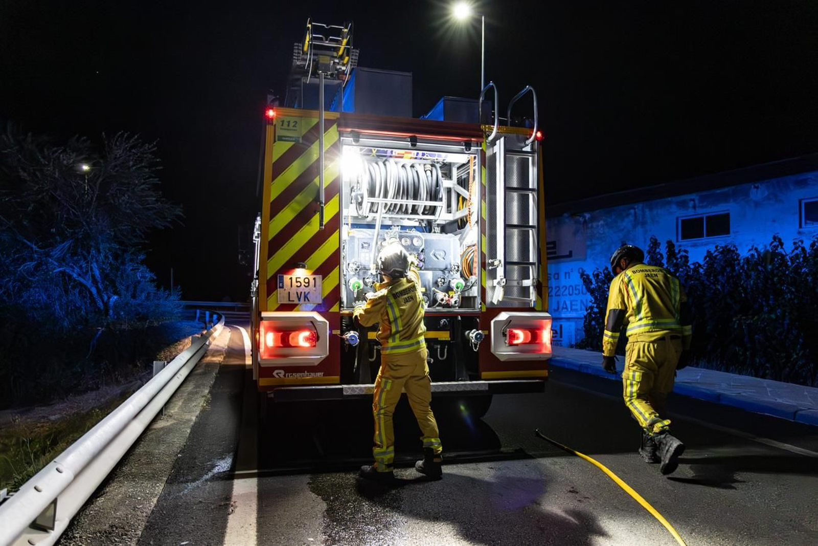 Un día junto a los bomberos de Jaén