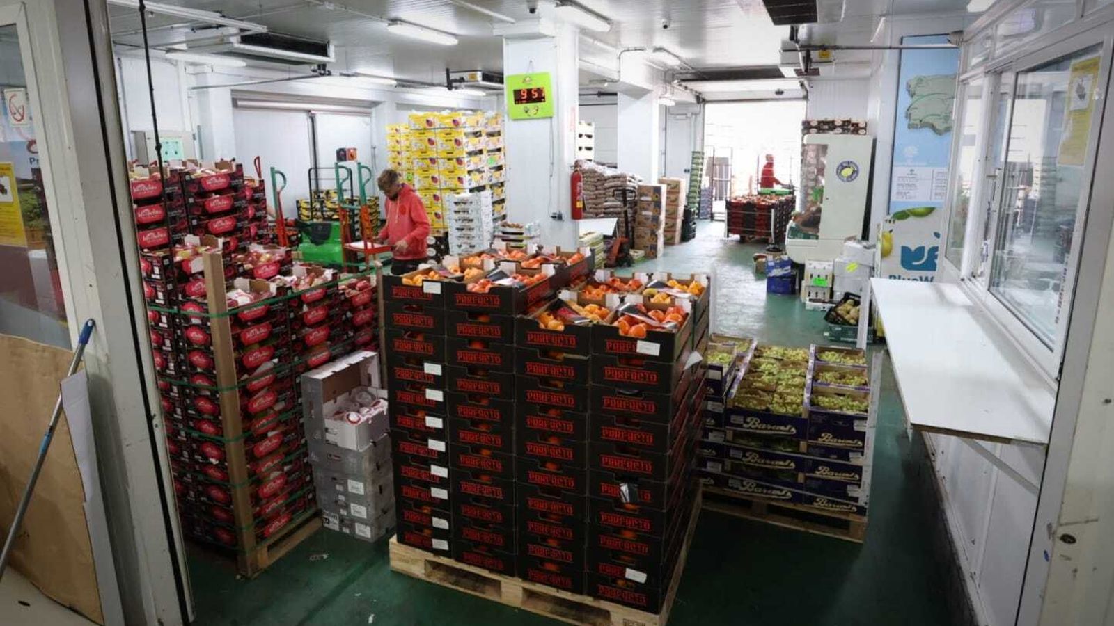 Mercancía de frutas en Mercajerez