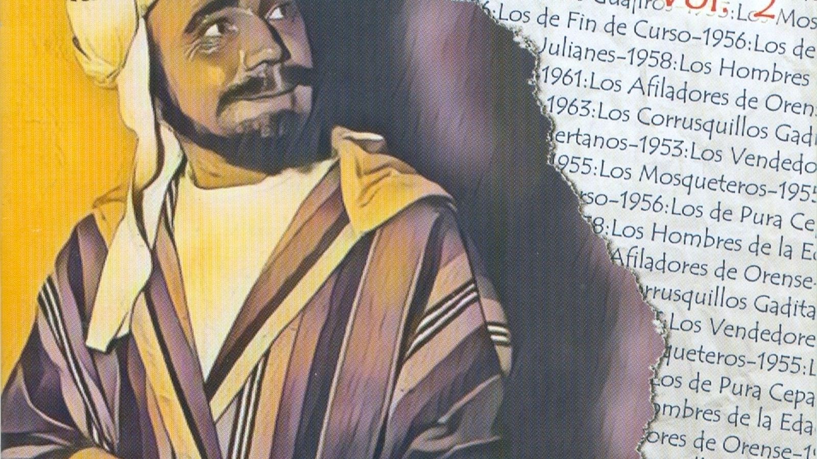 Carátula del disco 'Coplas inéditas de Paco Alba'.