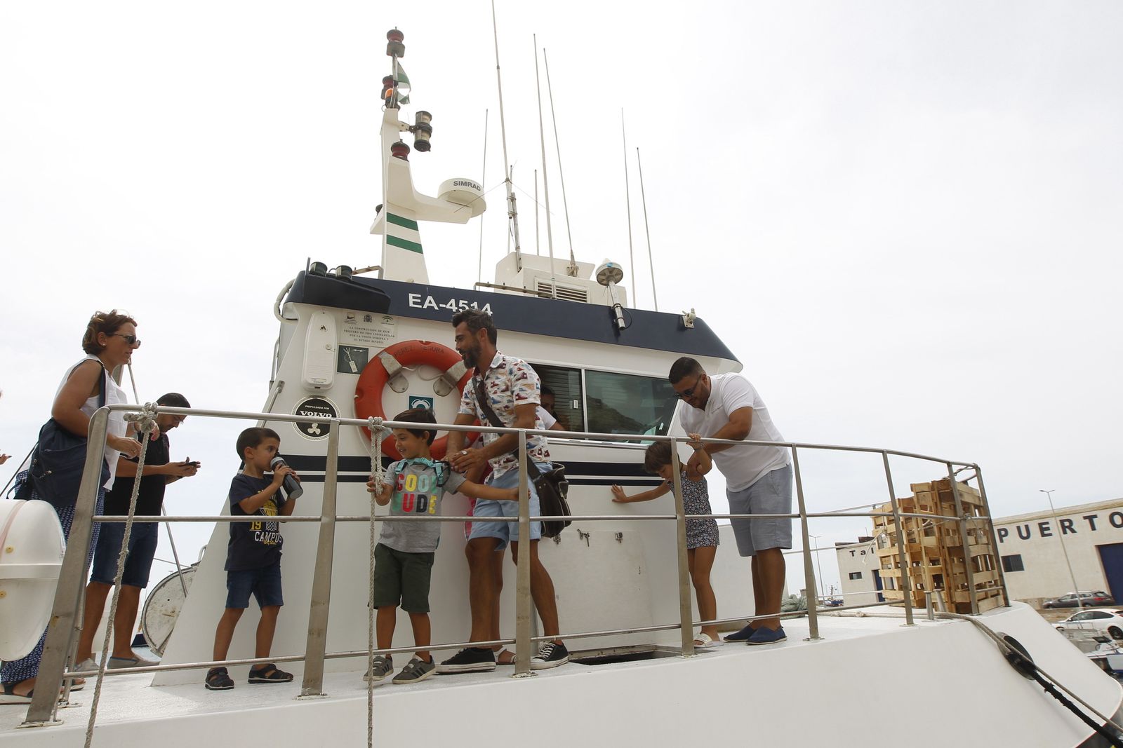 Fotogalería Jornada Puertas Abiertas Puerto Pesquero Almería