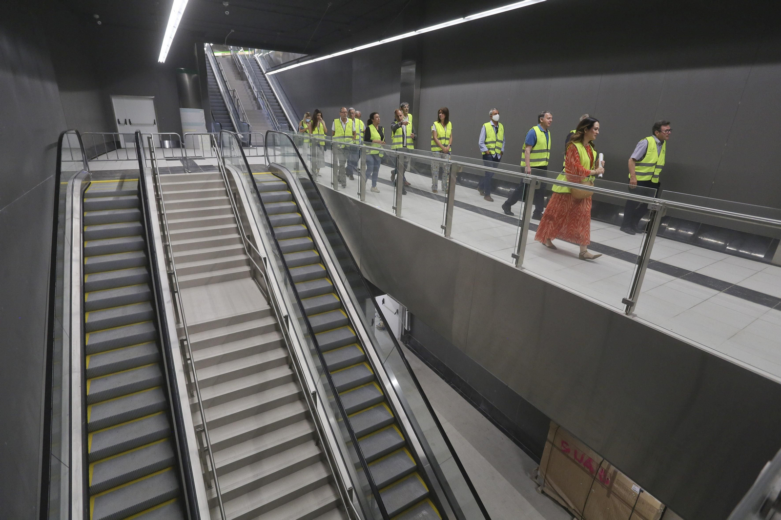 El Metro al Centro de Málaga: fotos de las estaciones Atarazanas y Guadalmedina El Metro al Centro de Málaga: fotos de las estaciones Atarazanas y Guadalmedina