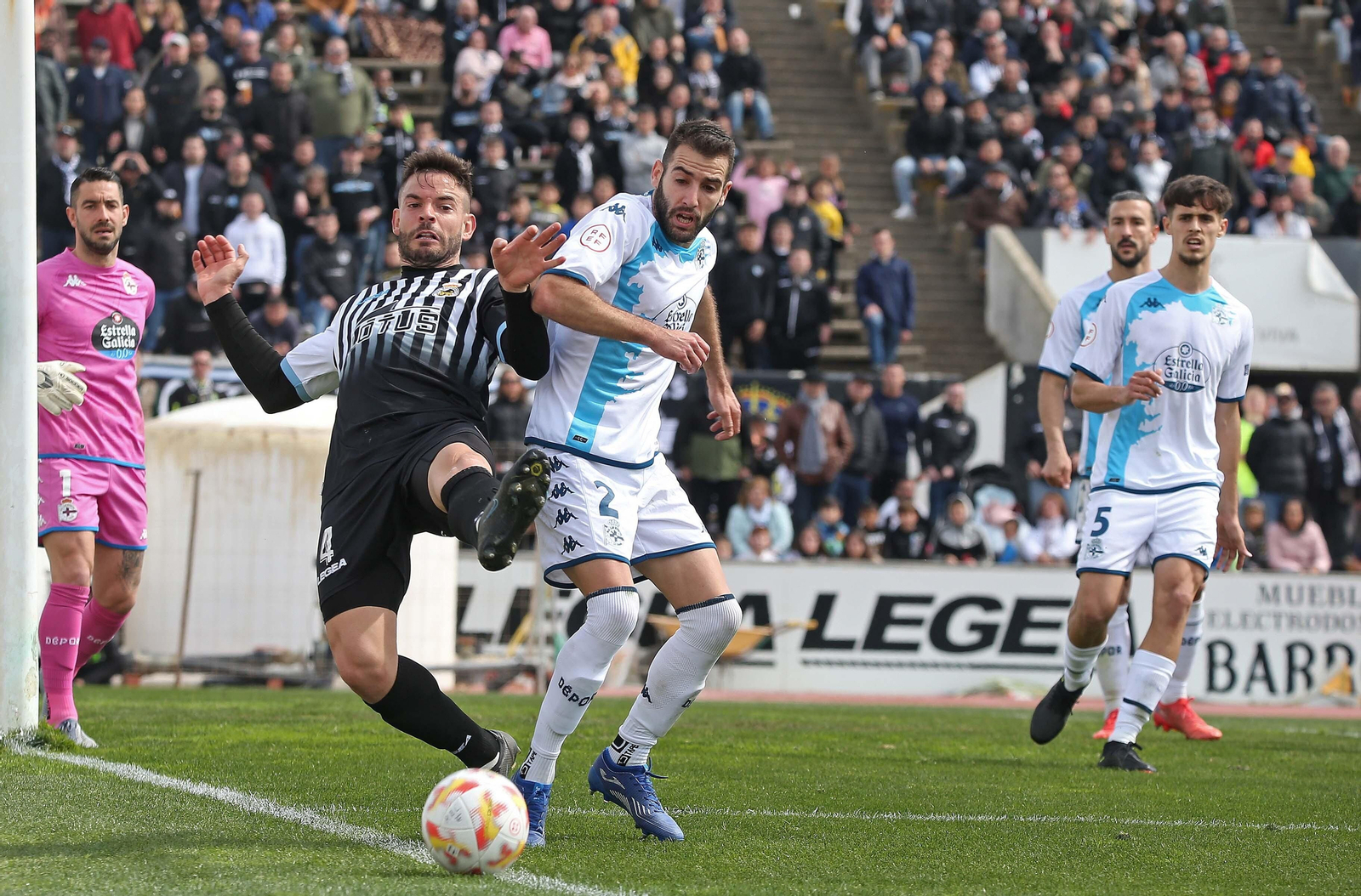 Las mejores fotos del Balona - Deportivo de La Coruña