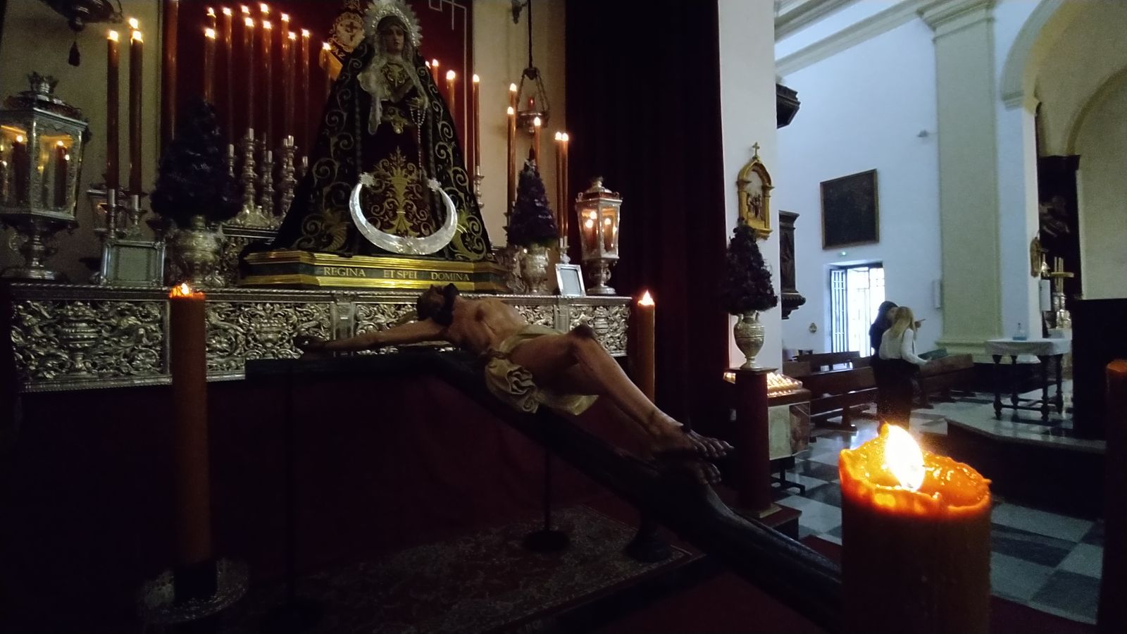 Domingo de Pasión en San Fernando, las imágenes de las vísperas