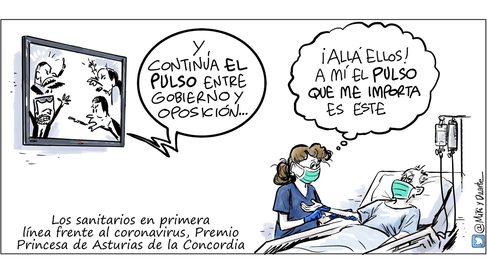 Premio Princesa de Asturias a los sanitarios