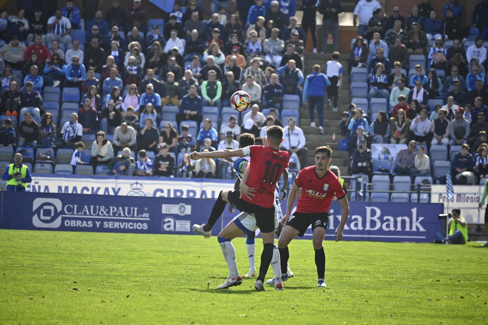 Imágenes del partido: Recre - Melilla