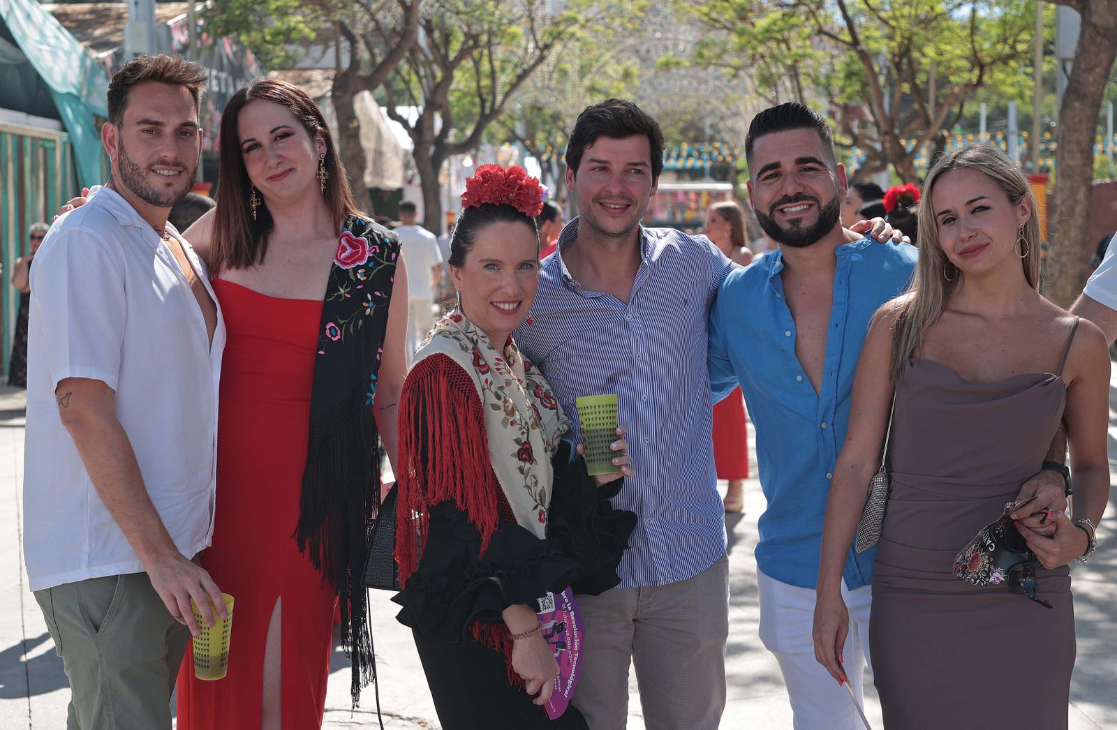 Fotos del Domingo por Sevillanas en la Feria Real de Algeciras 2024