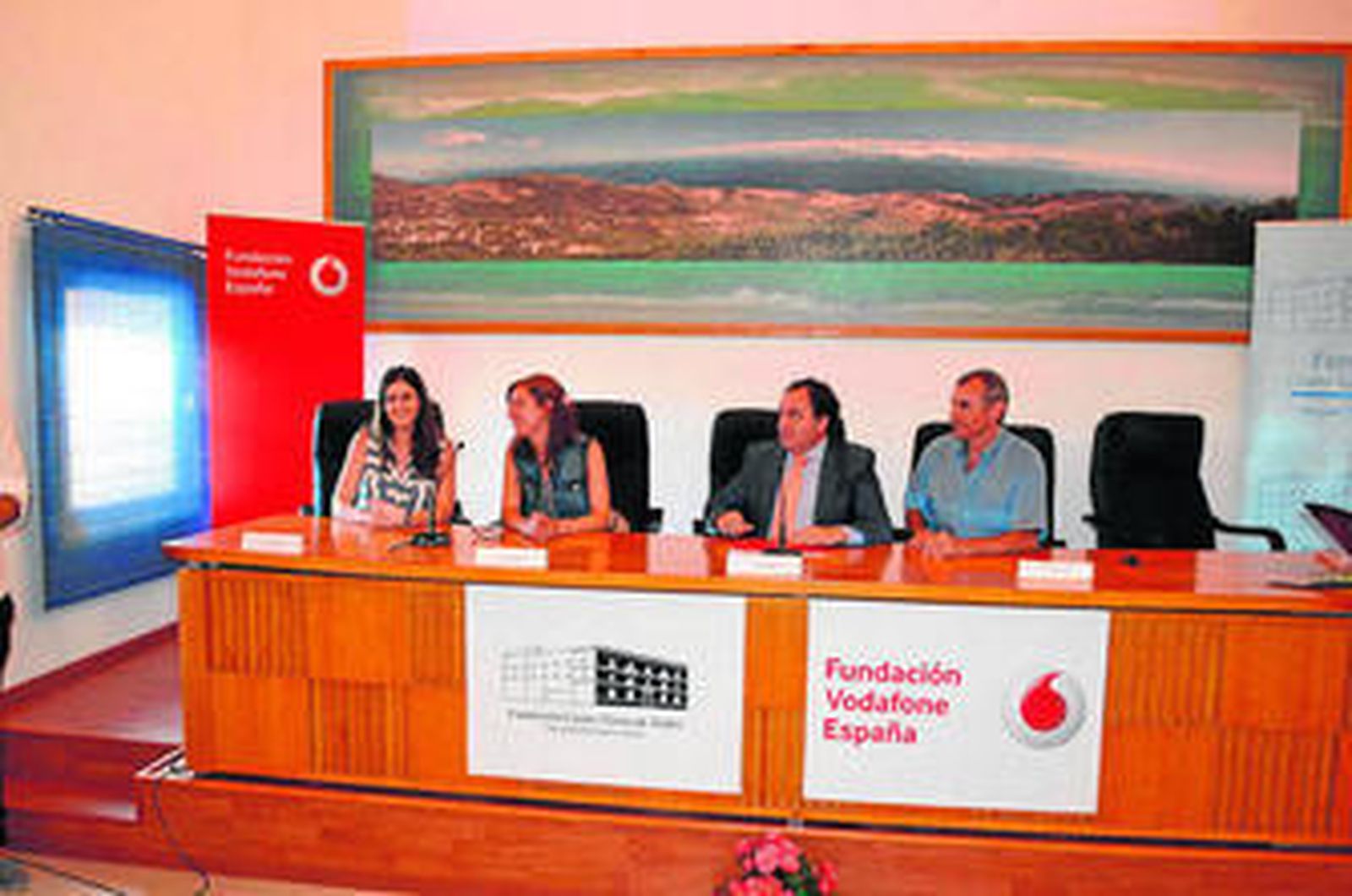 Imagen del acto de clausura del programa.