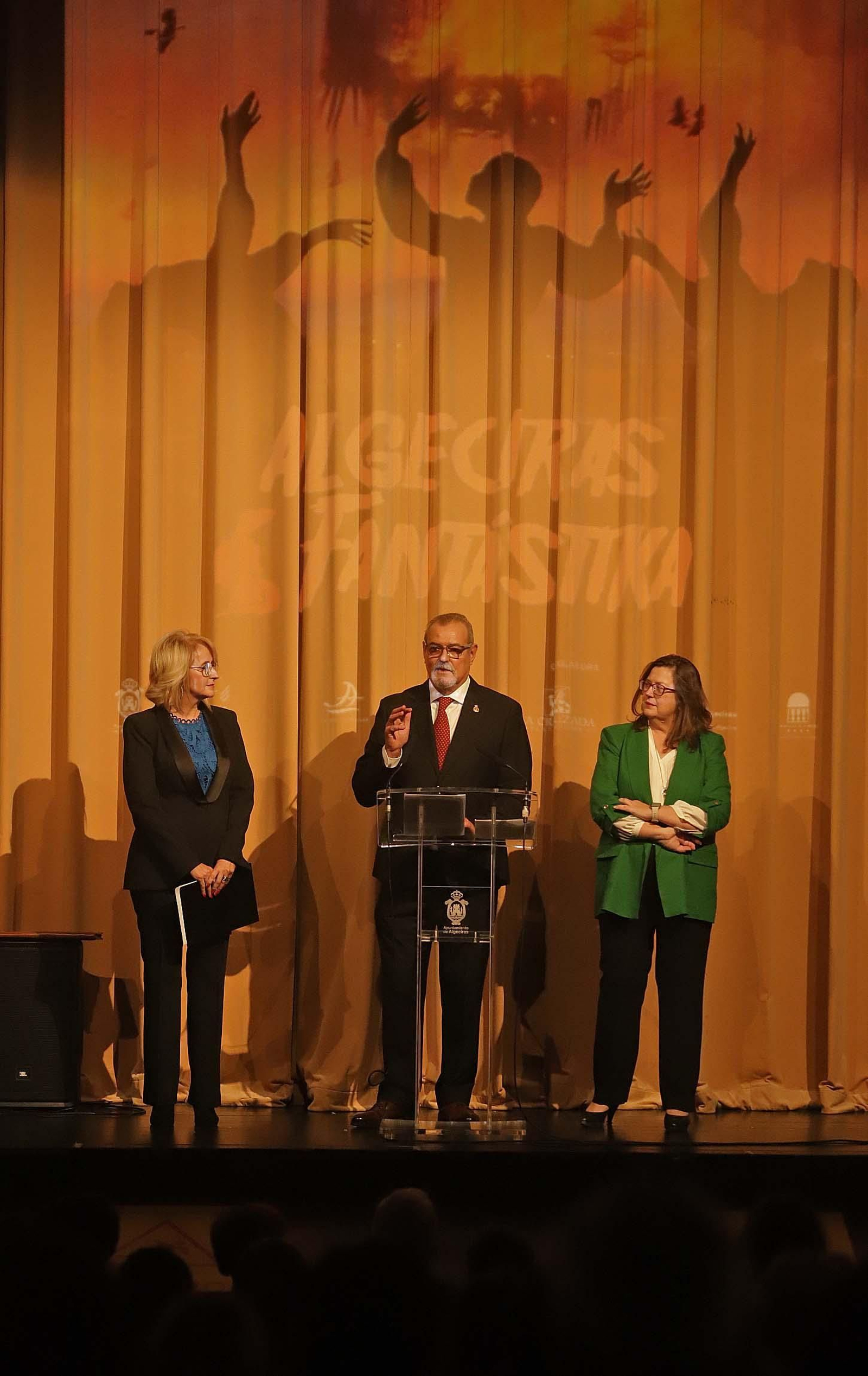 Fotos del acto inaugural de la XVI Algeciras Fantástika en el Teatro Florida de Algeciras