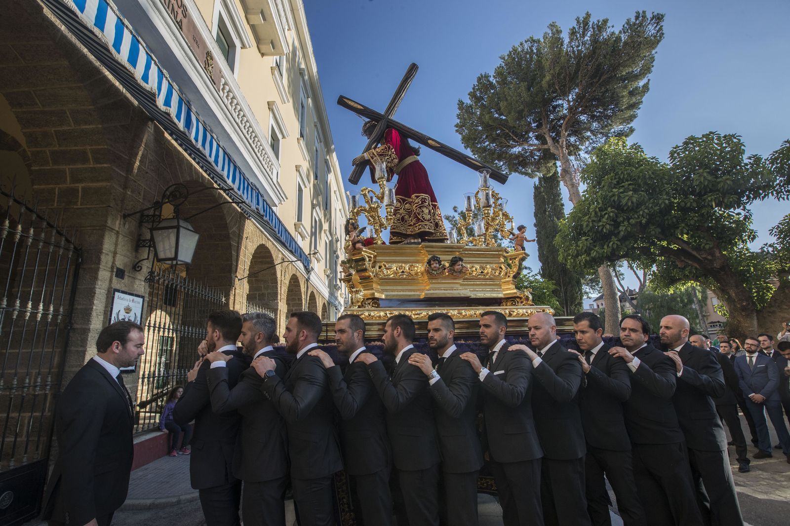Imágenes de la peregrinación del Nazareno