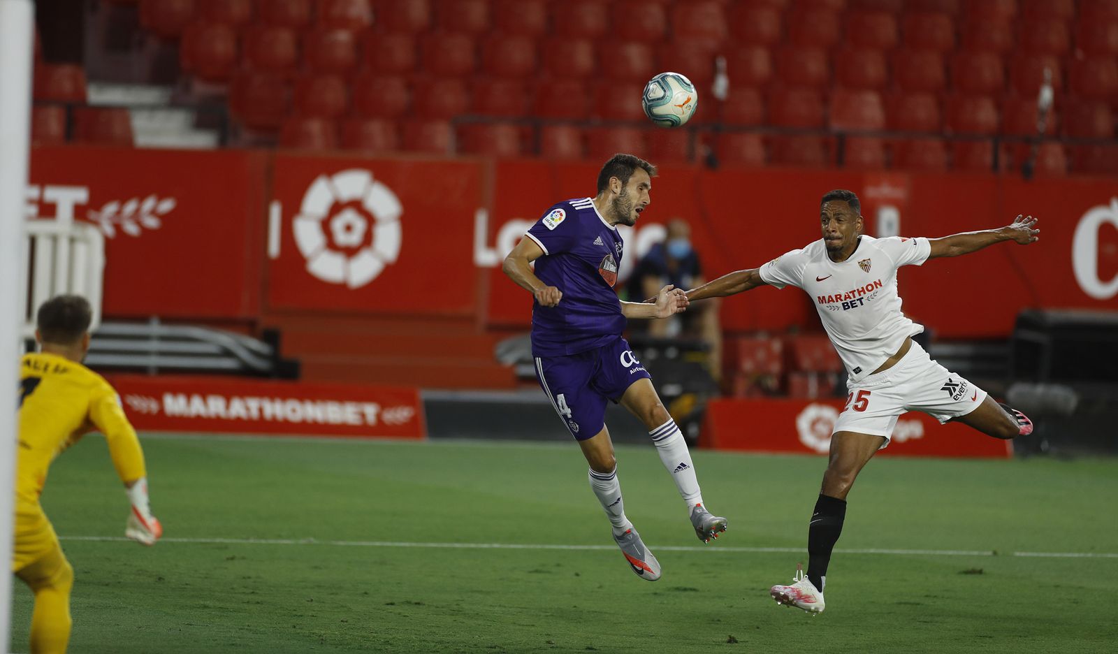 Las imágenes del Sevilla-Valladolid