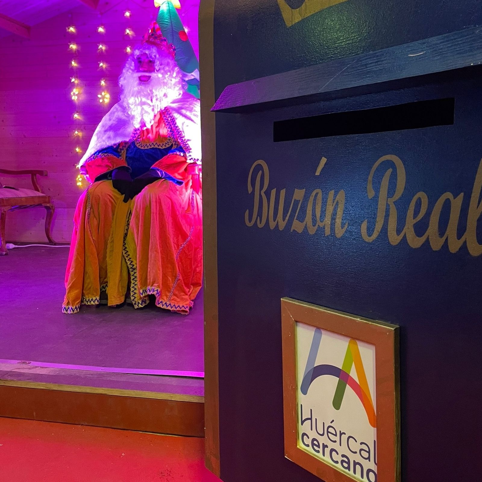 Visita anterior del Rey Melchor.