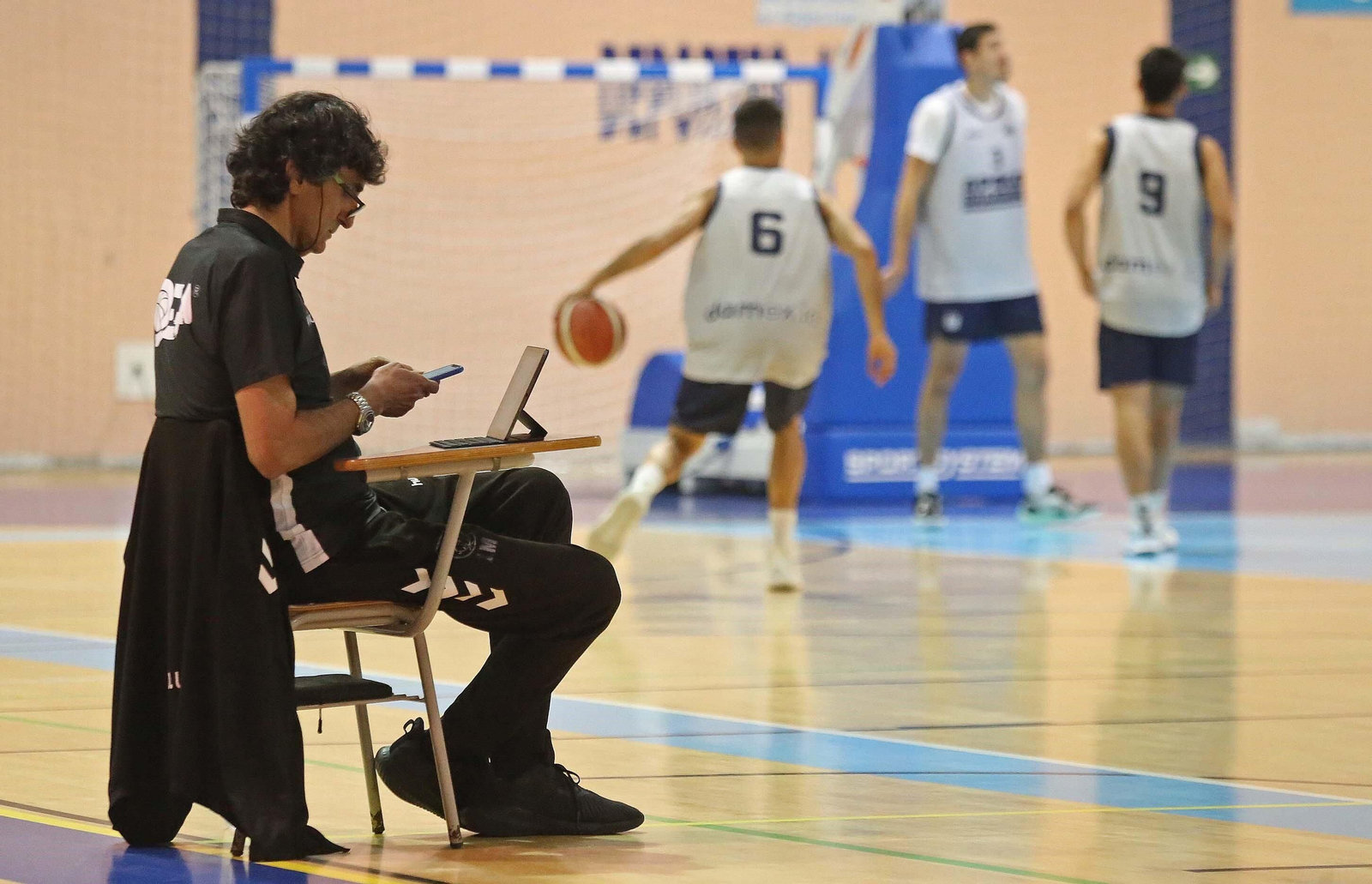 Javi Malla, entrenador de Udea