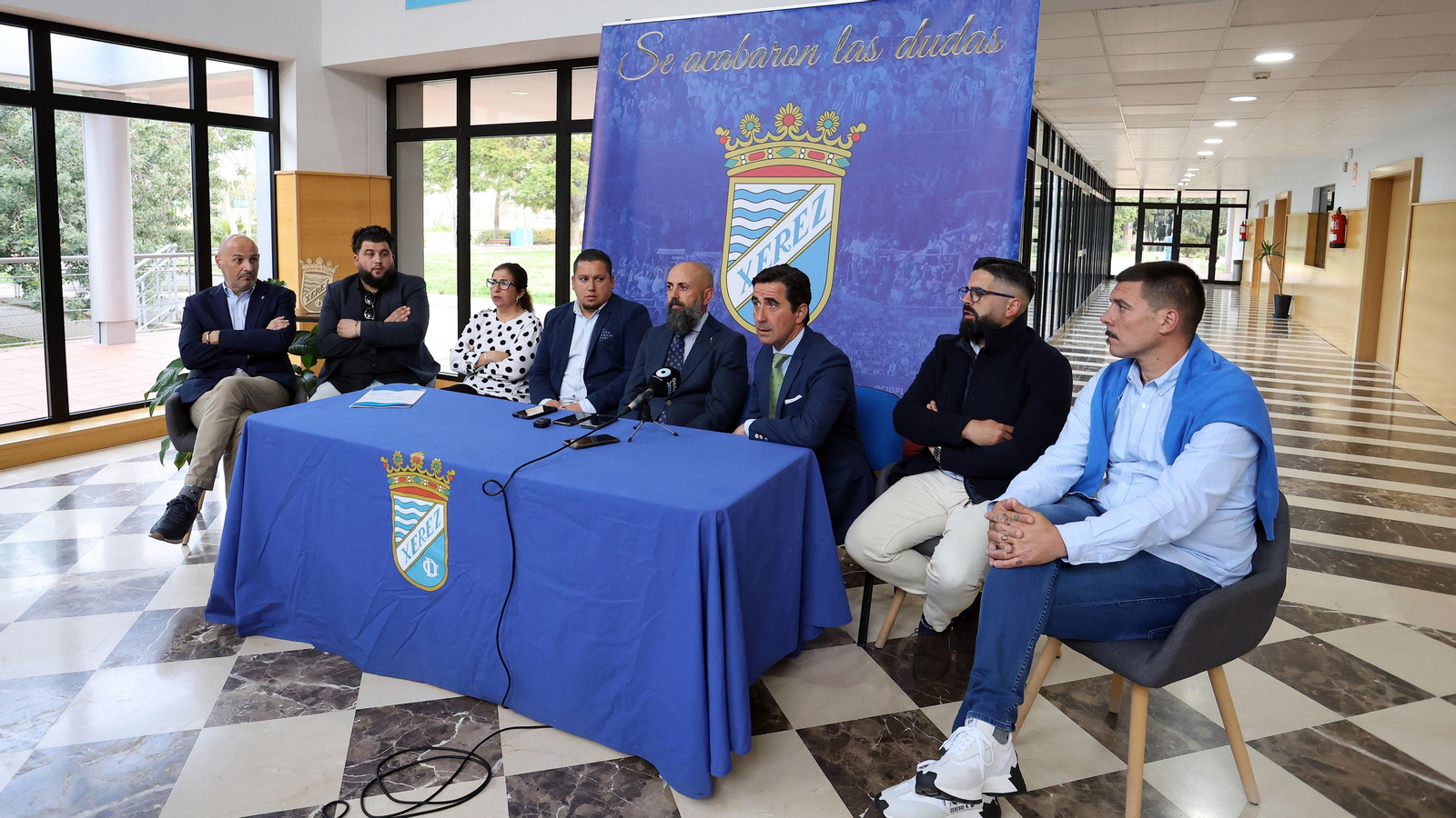 El nuevo consejo de administración del Xerez CD El nuevo consejo de administración del Xerez CD