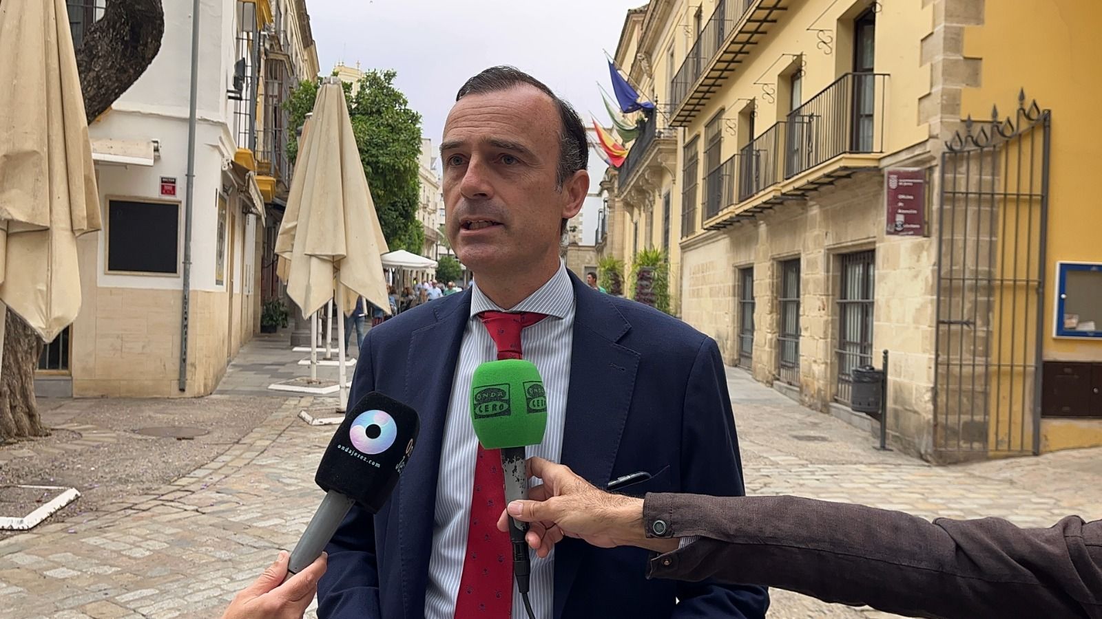 El candidato de Ciudadanos a la Alcaldía de Jerez, Manuel Méndez.