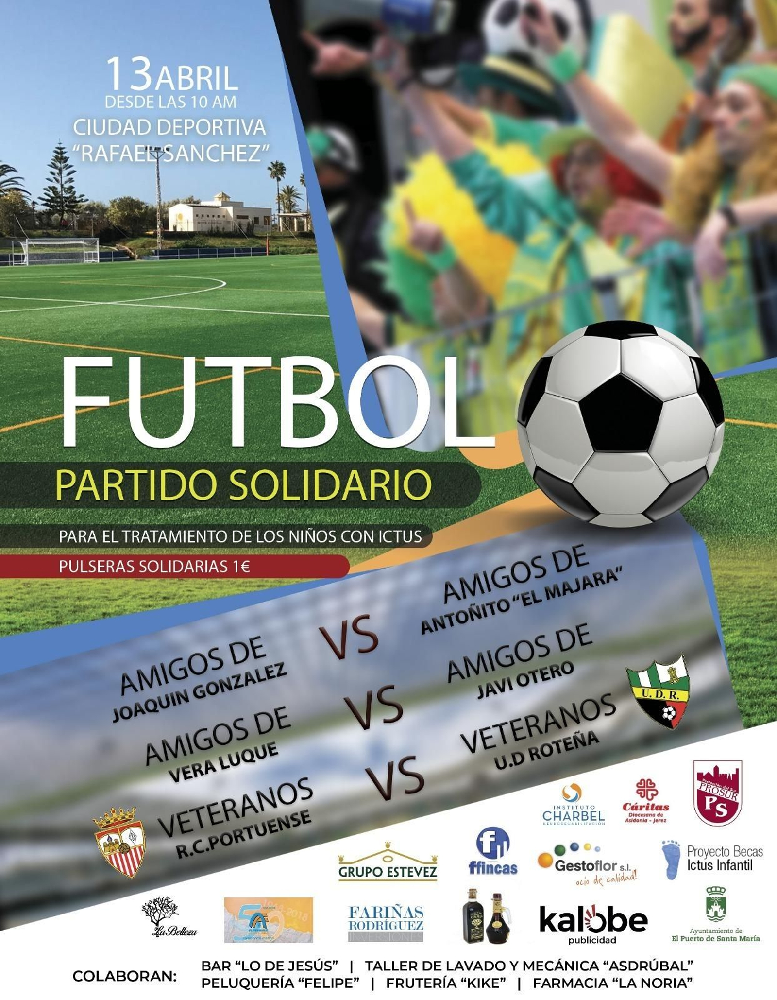 El cartel anunciador del evento. El cartel anunciador del evento.